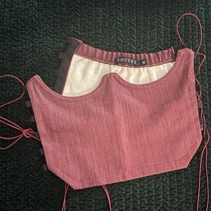 Noctex LaceUp Bustier